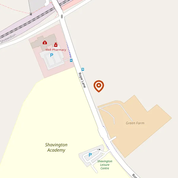 Map showing approximate location: 78, Rope Lane, Wistaston, CW2 6RQ