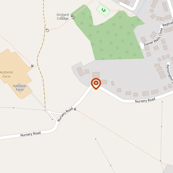 Map showing approximate location: 36, Nursery Road, Alsager, ST7 2TX