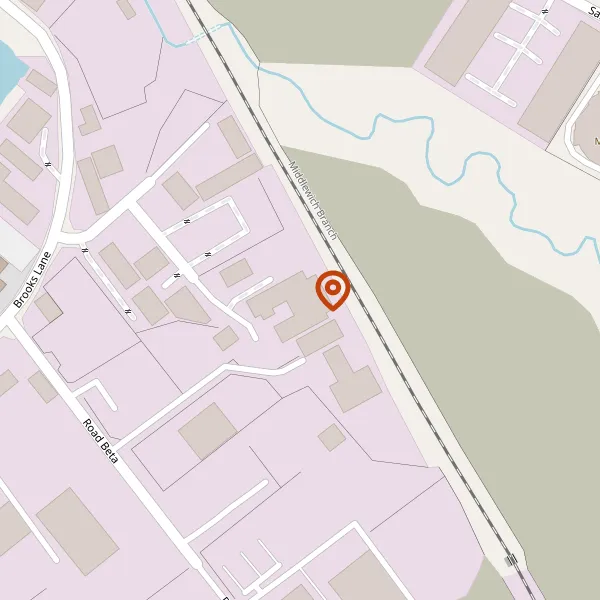 Map showing approximate location: Bip Environmental, Brooks Lane, Middlewich, CW10 0JG