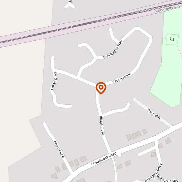 Map showing approximate location: 1, Pace Avenue, Willaston, CW5 7TG