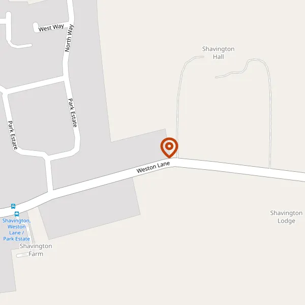 Map showing approximate location: 35, Weston Lane, Shavington, Cheshire, CW2 5AN