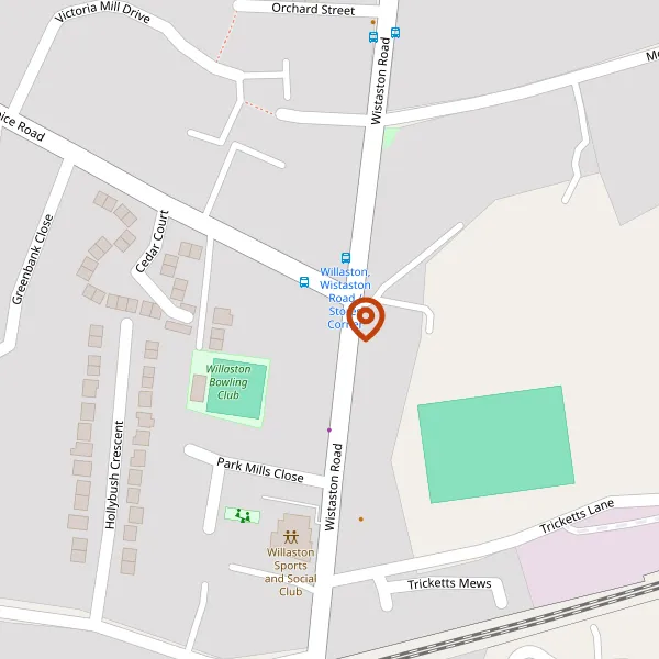 Map showing approximate location: Rosslyn Villas, 45, Wistaston Road, Willaston, CW5 6PU