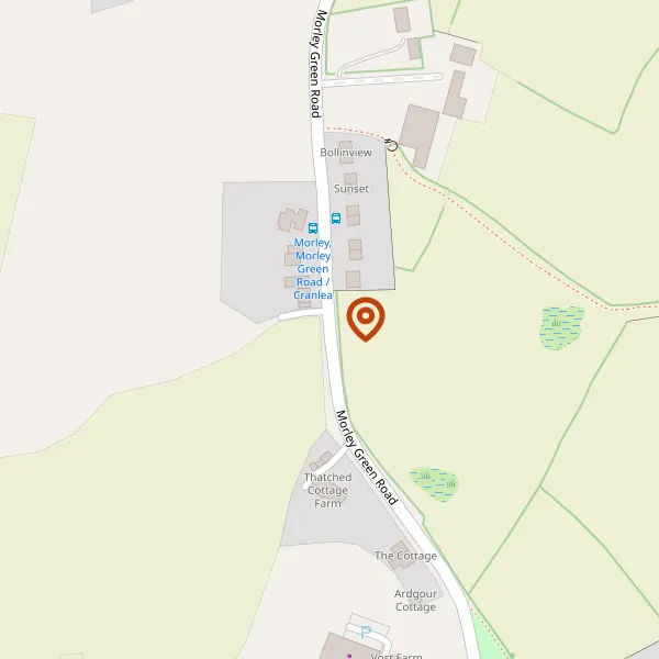 Map showing approximate location: Bollin View, Morley Green Road, Wilmslow, SK9 5NU