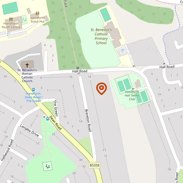 Map showing approximate location: 4, Brereton Road, Handforth, SK9 3AN