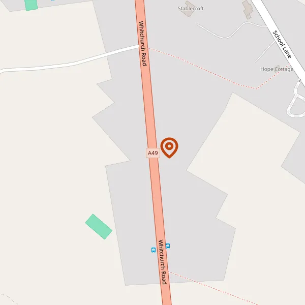 Map showing approximate location: Heath House, Whitchurch Road, Bunbury, CW6 9SX