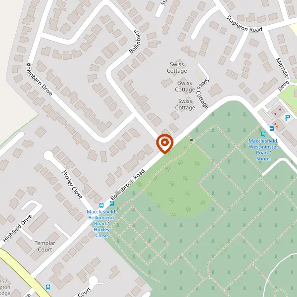 Map showing approximate location: 1, Bollinbarn, Macclesfield, Cheshire, SK10 3DL