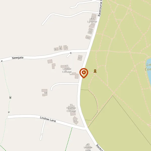 Map showing approximate location: 59, Racecourse Road, Wilmslow, Cheshire, SK9 5LJ