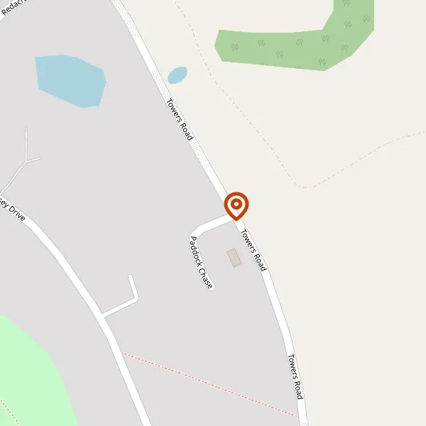 Map showing approximate location: 1, Paddock Chase, Poynton, Cheshire East, SK12 1XR