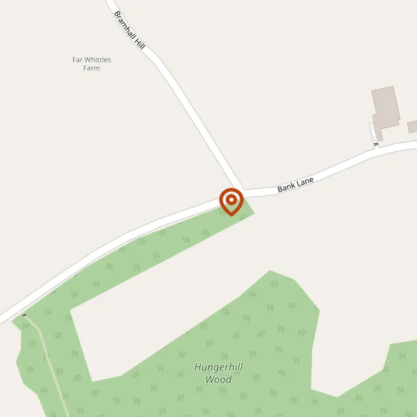 Map showing approximate location: Bank Farm, Bank Lane, North Rode, Congleton, Cheshire, CW12 2PJ