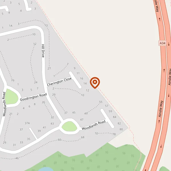 Map showing approximate location: 14, Cherrington Close, Handforth, Cheshire, SK9 3AS