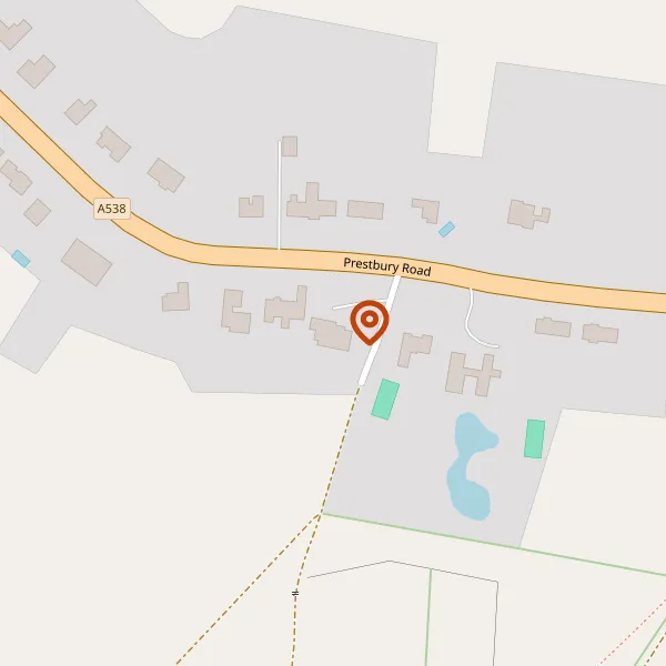 Map showing approximate location: Beverley, 26, Prestbury Road, Wilmslow, SK9 2LL