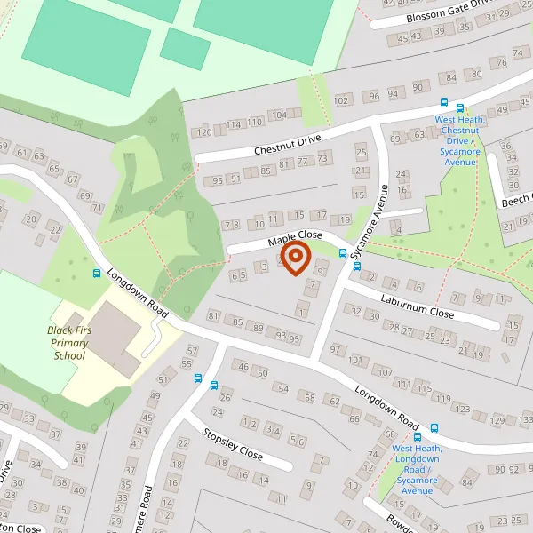 Map showing approximate location: 3, Maple Close, Congleton, CW12 4TZ