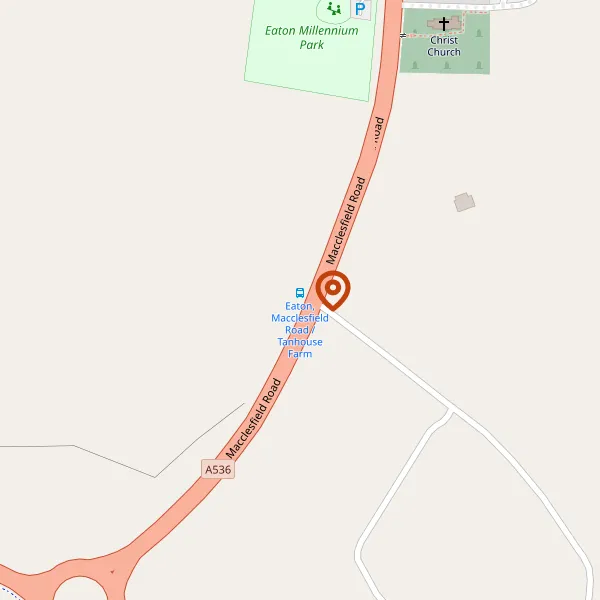 Map showing approximate location: Tan House Farm, Macclesfield Road, Eaton, Congleton, Cheshire, CW12 2ND