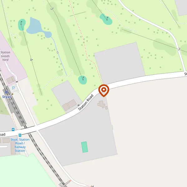 Map showing approximate location: 1, Rose Cottages, Station Road, Styal, SK9 4JW