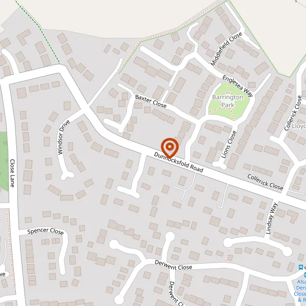 Map showing approximate location: 90, Dunnocksfold Road, Alsager, Cheshire, ST7 2TW