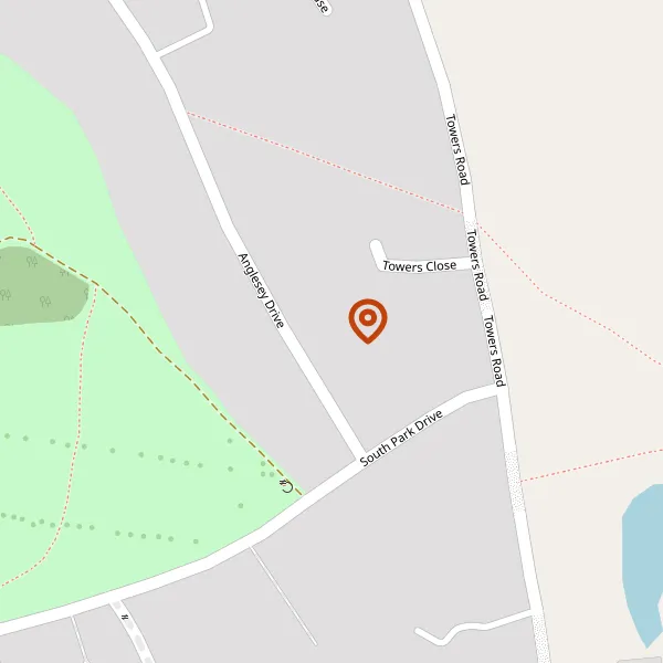 Map showing approximate location: 51, Anglesey Drive, Poynton, SK12 1BU