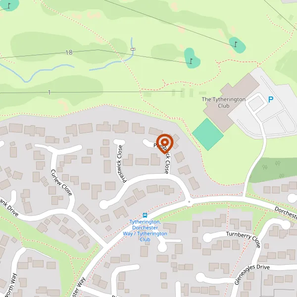 Map showing approximate location: 14, Prestwick Close, Macclesfield, Cheshire, SK10 2TH