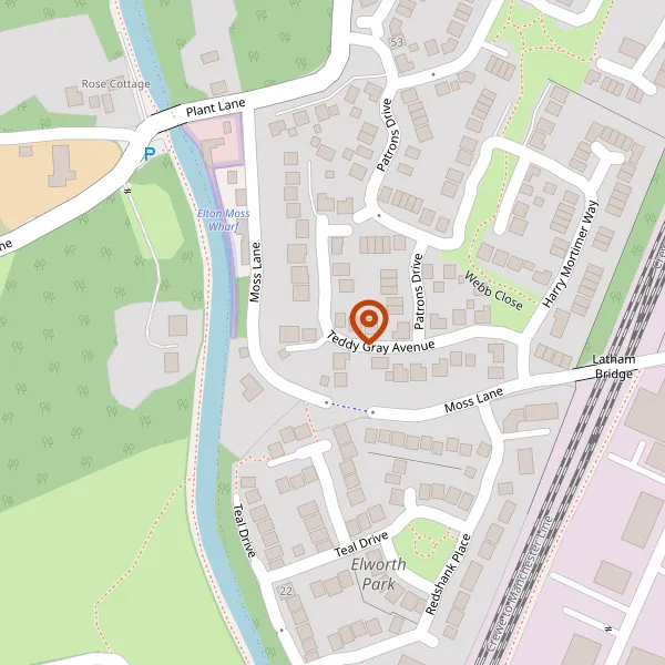 Map showing approximate location: 14, Teddy Gray Avenue, Sandbach, CW11 3AR