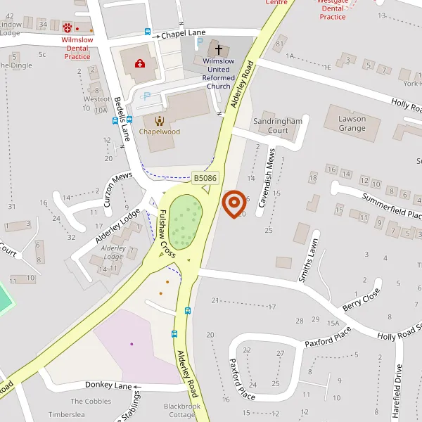 Map showing approximate location: Royal London House, Alderley Road, Wilmslow, Cheshire, SK9 1PF