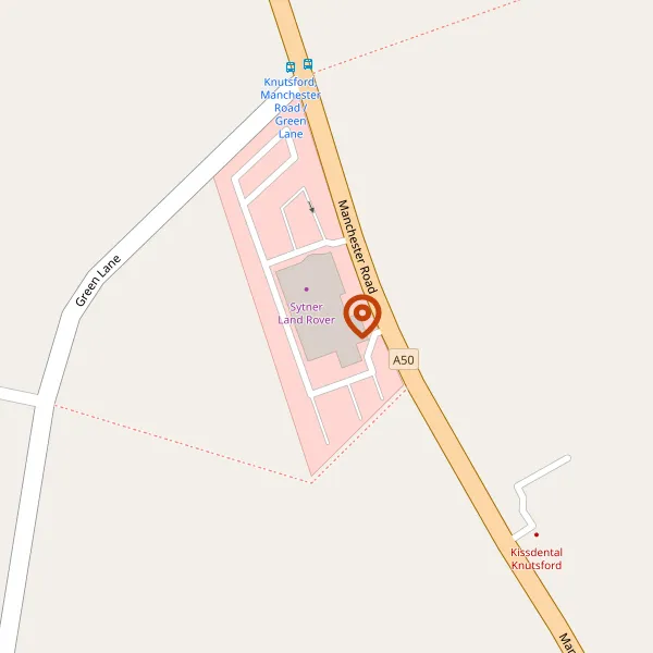 Map showing approximate location: Guy Salmon Knutsford, Manchester Road, Knutsford, WA16 0ST