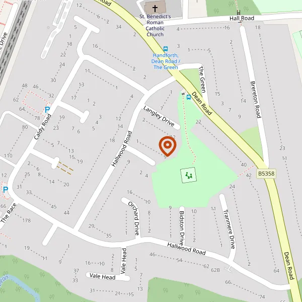 Map showing approximate location: 4, Moreton Drive, Handforth, Cheshire, SK9 3BH