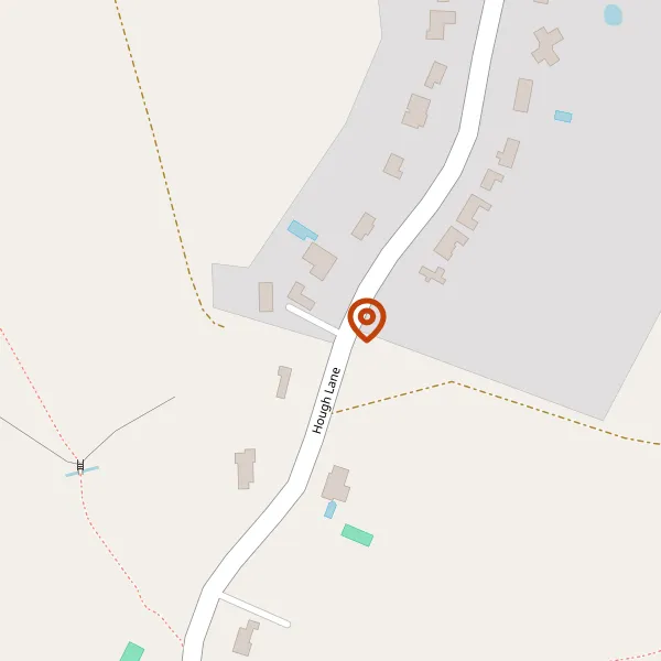 Map showing approximate location: Pear Tree Cottage, Mobberley Road, Wilmslow, SK9 5NR