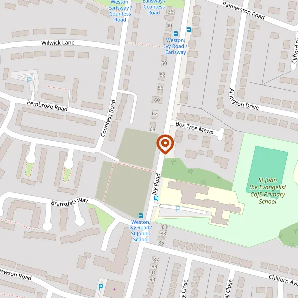 Map showing approximate location: Site Formerly Ivy House, Ivy Road, Macclesfield, Cheshire